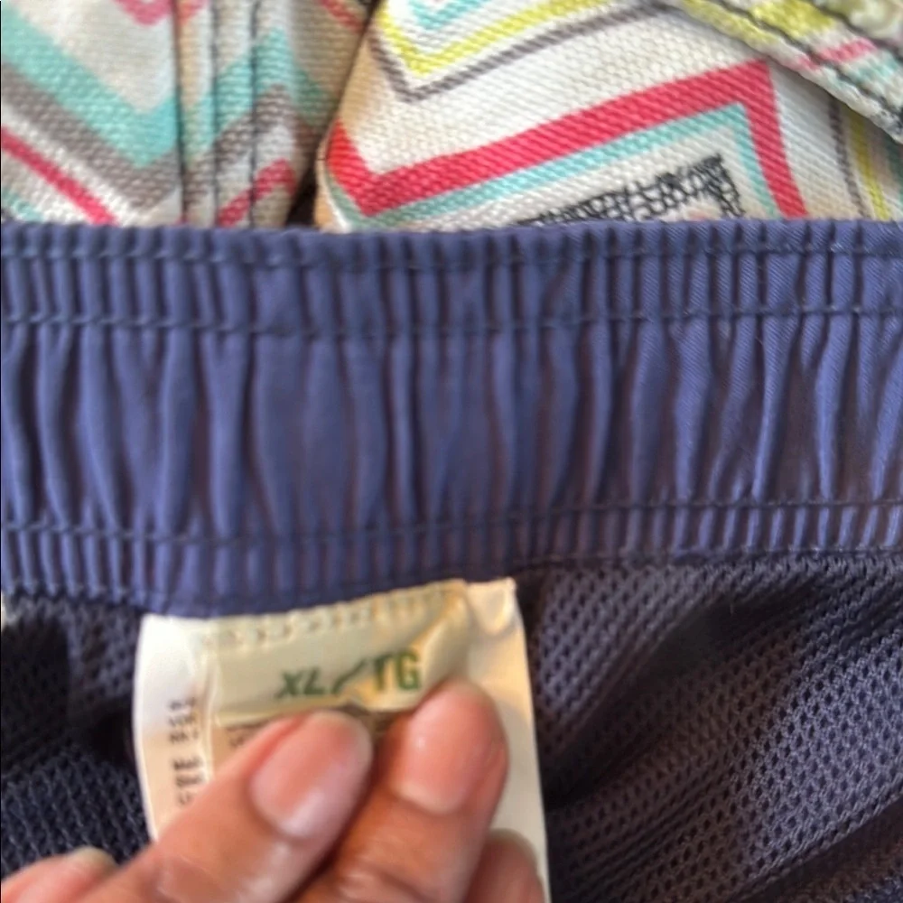 Timberland blue drawstring, swim trunk size extra large